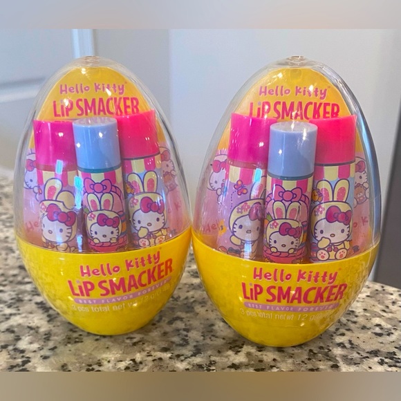 Hello Kitty Lip Smackers Lip Balm Easter Eggs - Picture 1 of 10